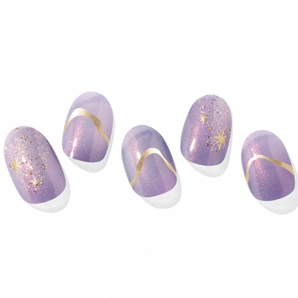Ohora N Twinkle Night Semi Cured Gel Nail Polish Strips ND-069-J